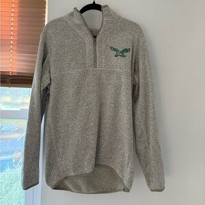 Antigua Eagles Half-zip fleece